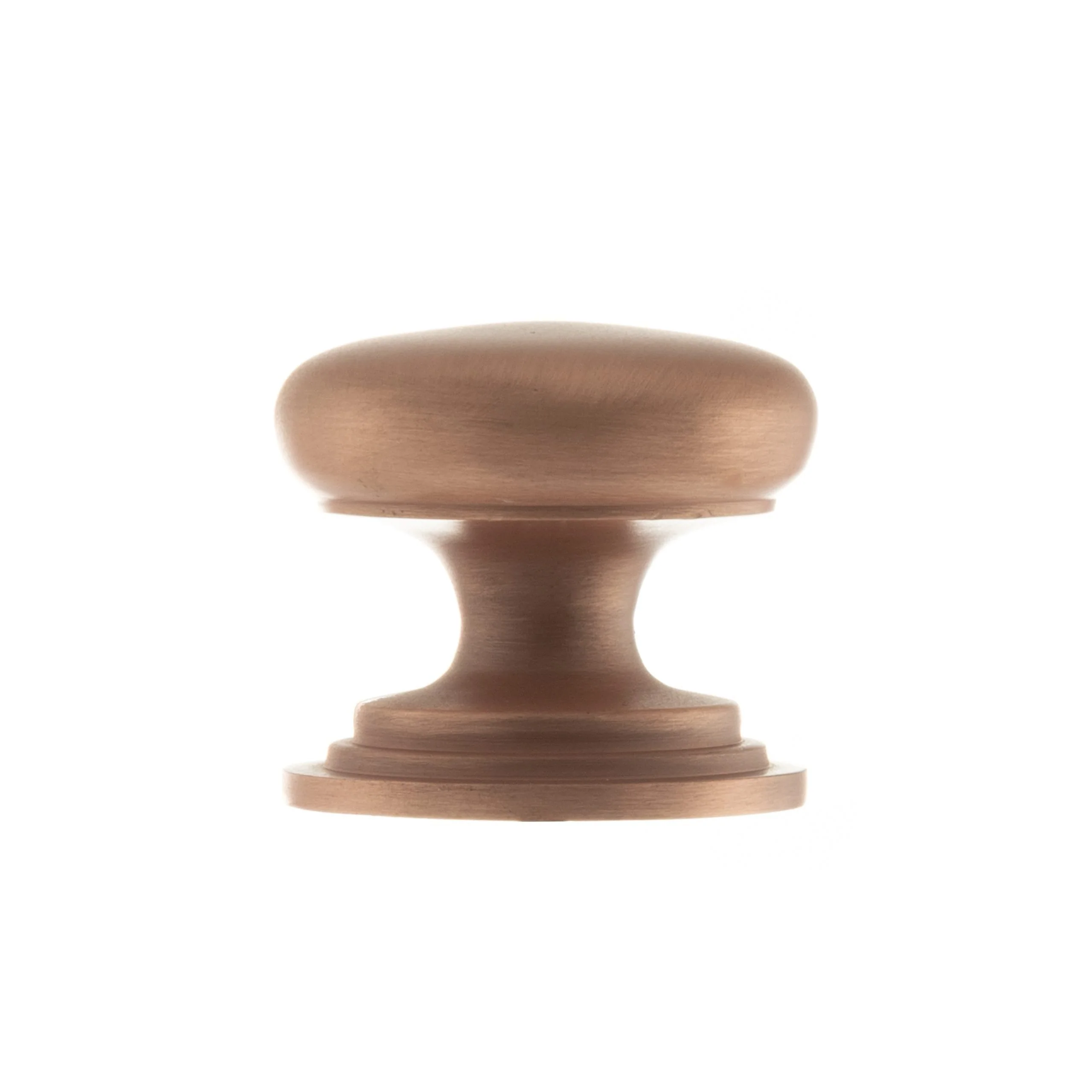 Old English Lincoln Solid Brass Victorian Cabinet Knob 38mm on Concealed Fix - Image 5