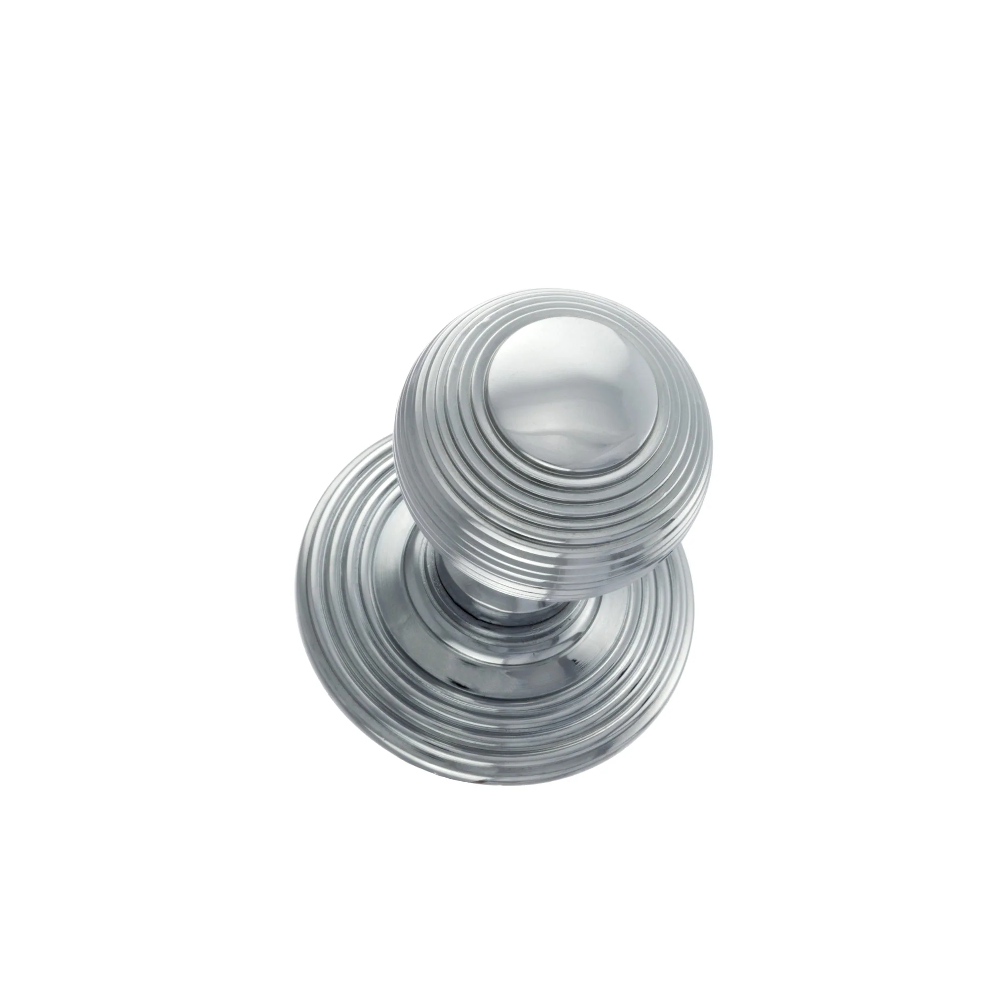 Old English Ripon Solid Brass Reeded Mortice Knob on Concealed Fix Rose - Image 16