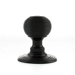 Old English Ripon Solid Brass Reeded Mortice Knob on Concealed Fix Rose - Image 7