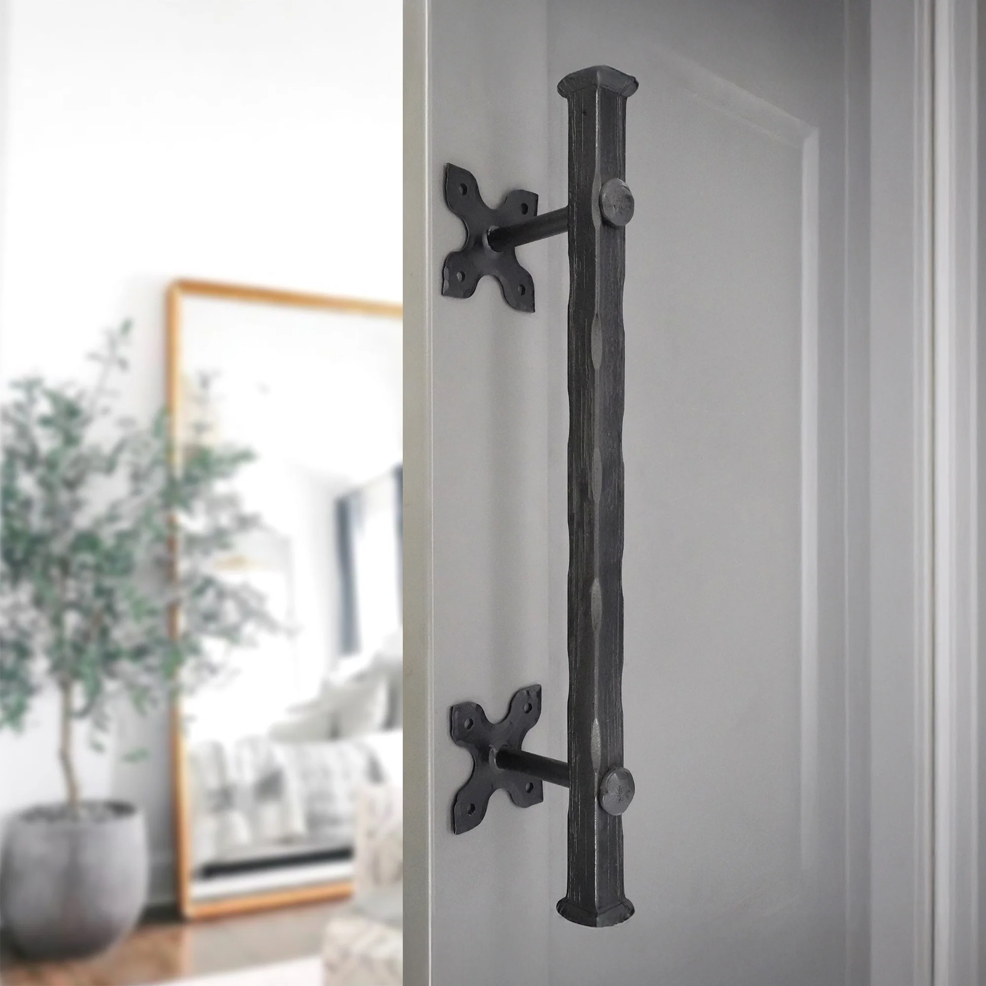 Onyx Square Pull Handle 300mm - Image 4