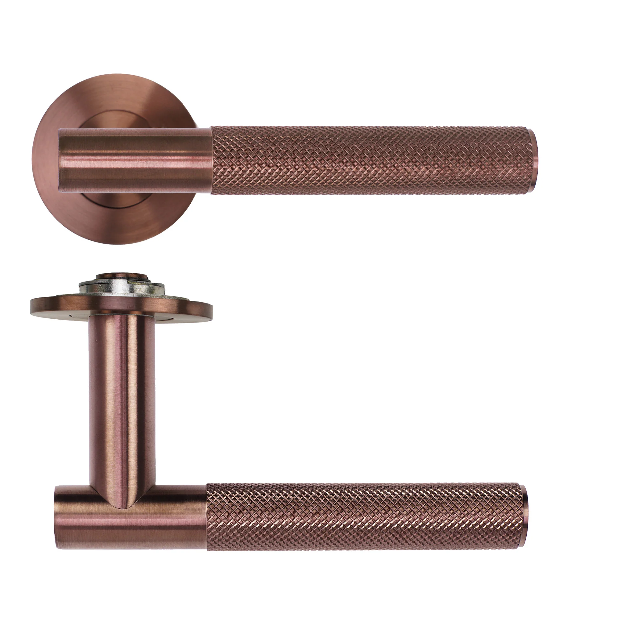 Orta Lever on 4mm Round Slim Sprung Rose - Image 2