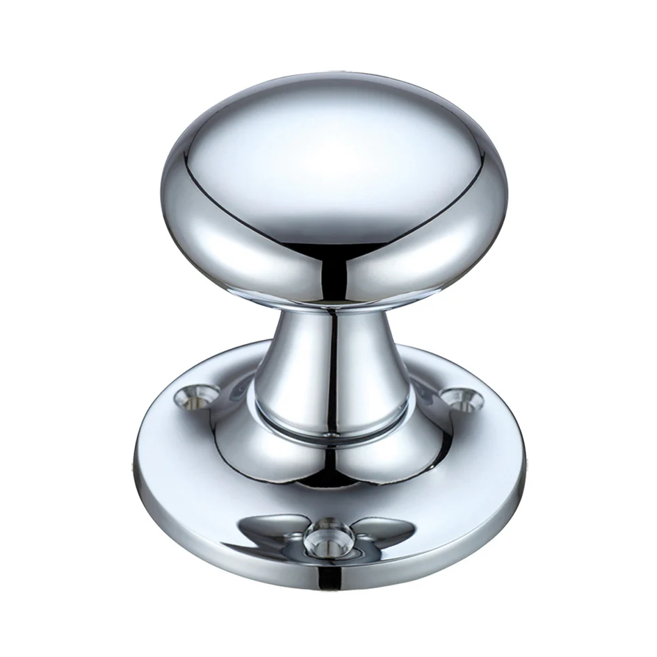 Mushroom Mortice Knob Furniture 60mm Rose dia. - Image 2