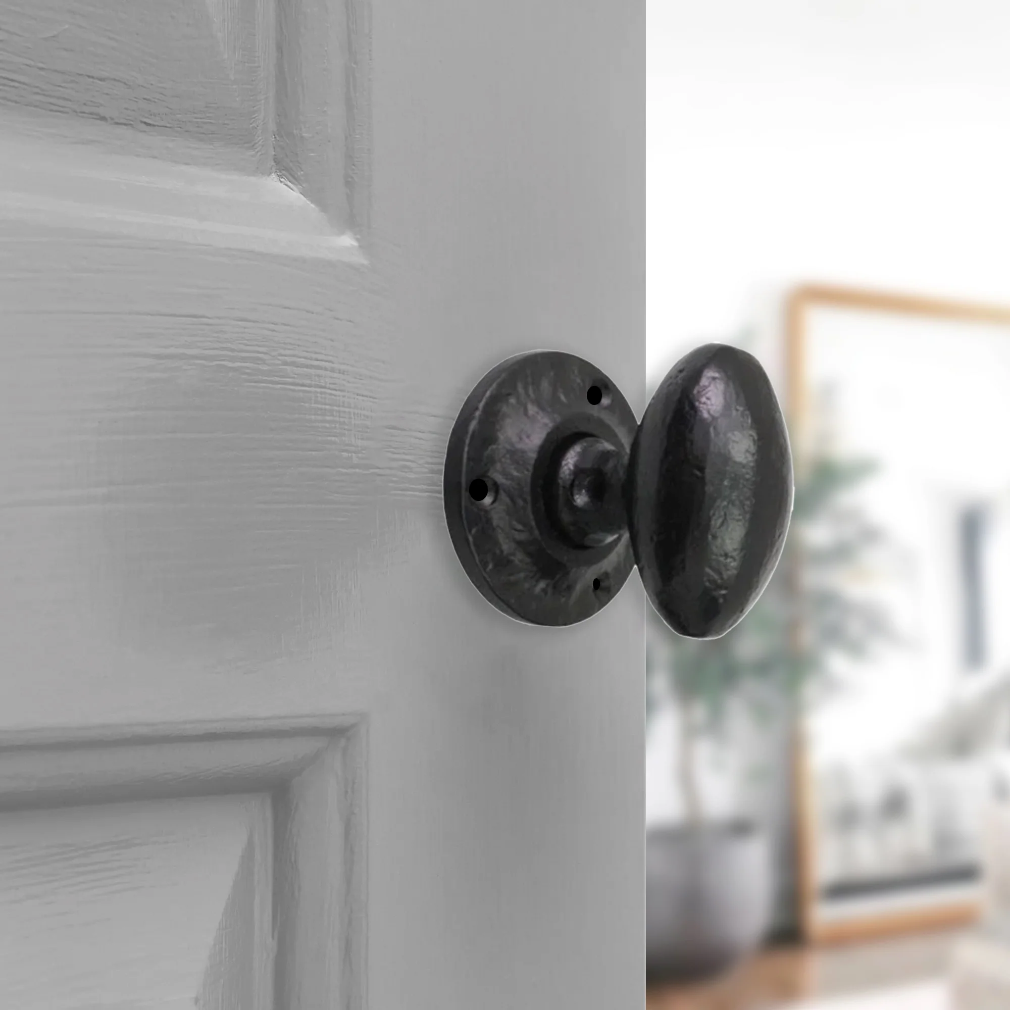 Oval Rim/Mortice Door Knob - Image 3