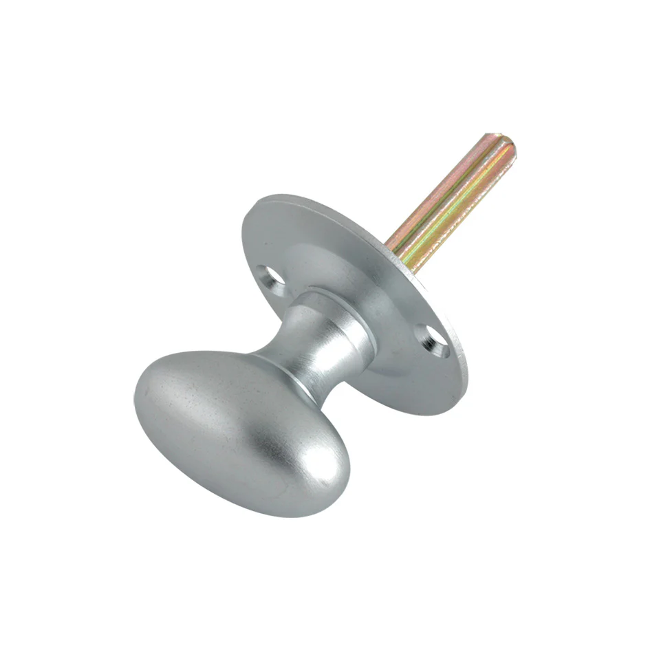 Oval Thumb Turn - Rack Bolt - 38mm Rose Diameter - Image 3