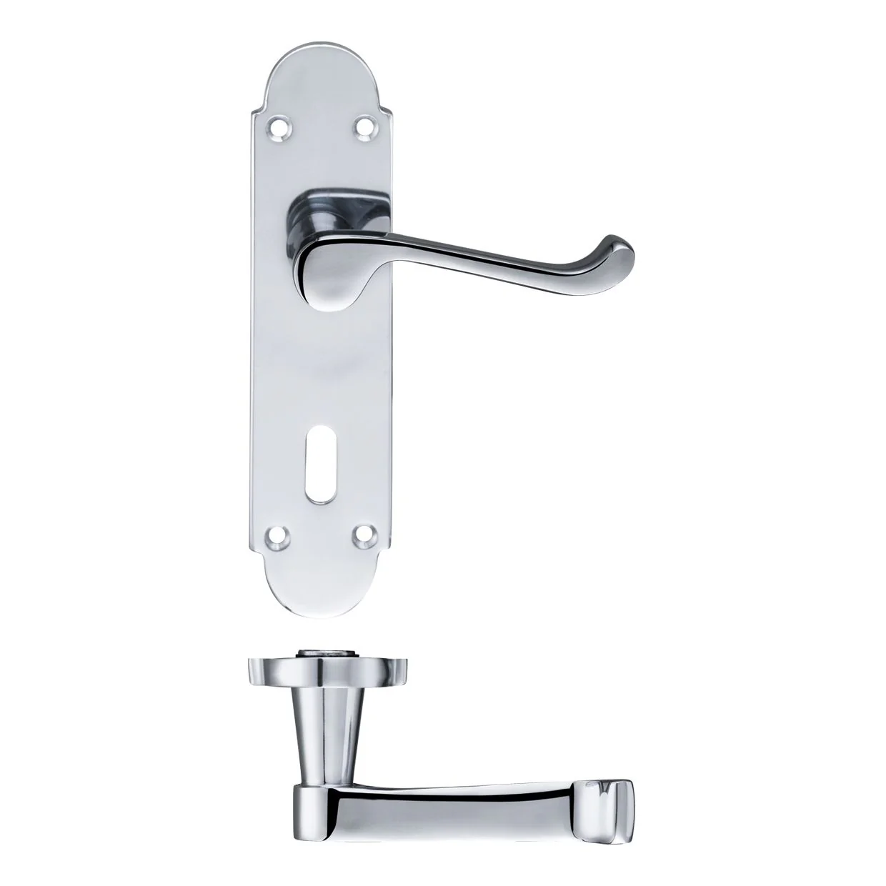 Oxford Lever on Backplate - Image 2