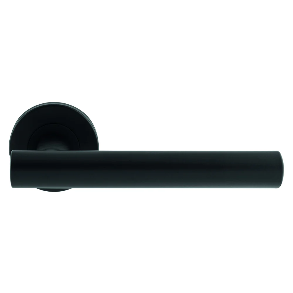 Philadelphia Lever on Sprung Push on Round Rose - Image 2
