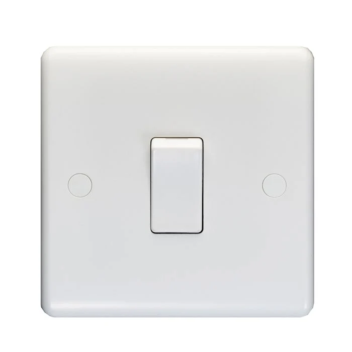 Enhance White Plastic Intermediate Switch - White - Image 2