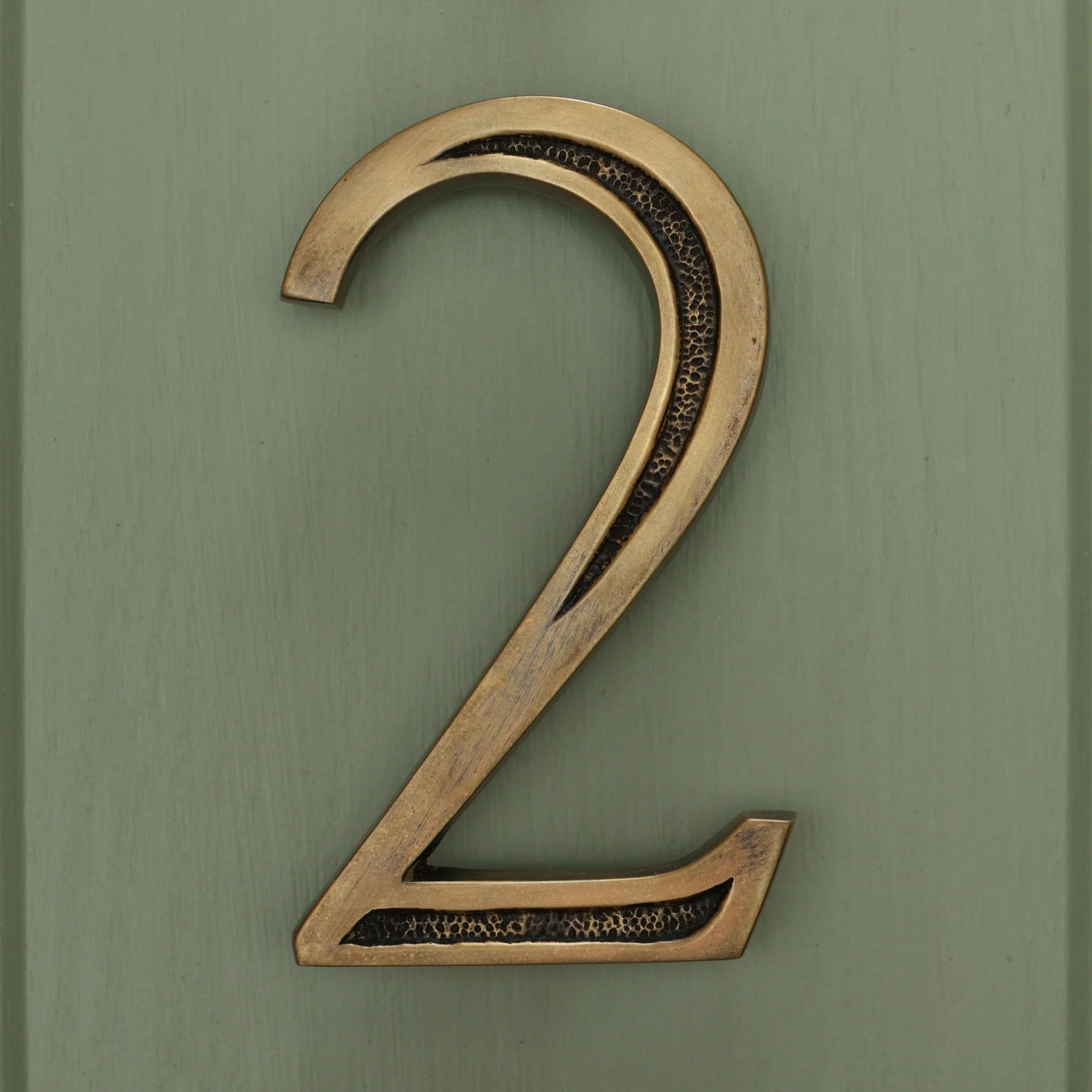 Premium Floating Engraved House Numbers in Heritage Finish 0-9 - Image 19