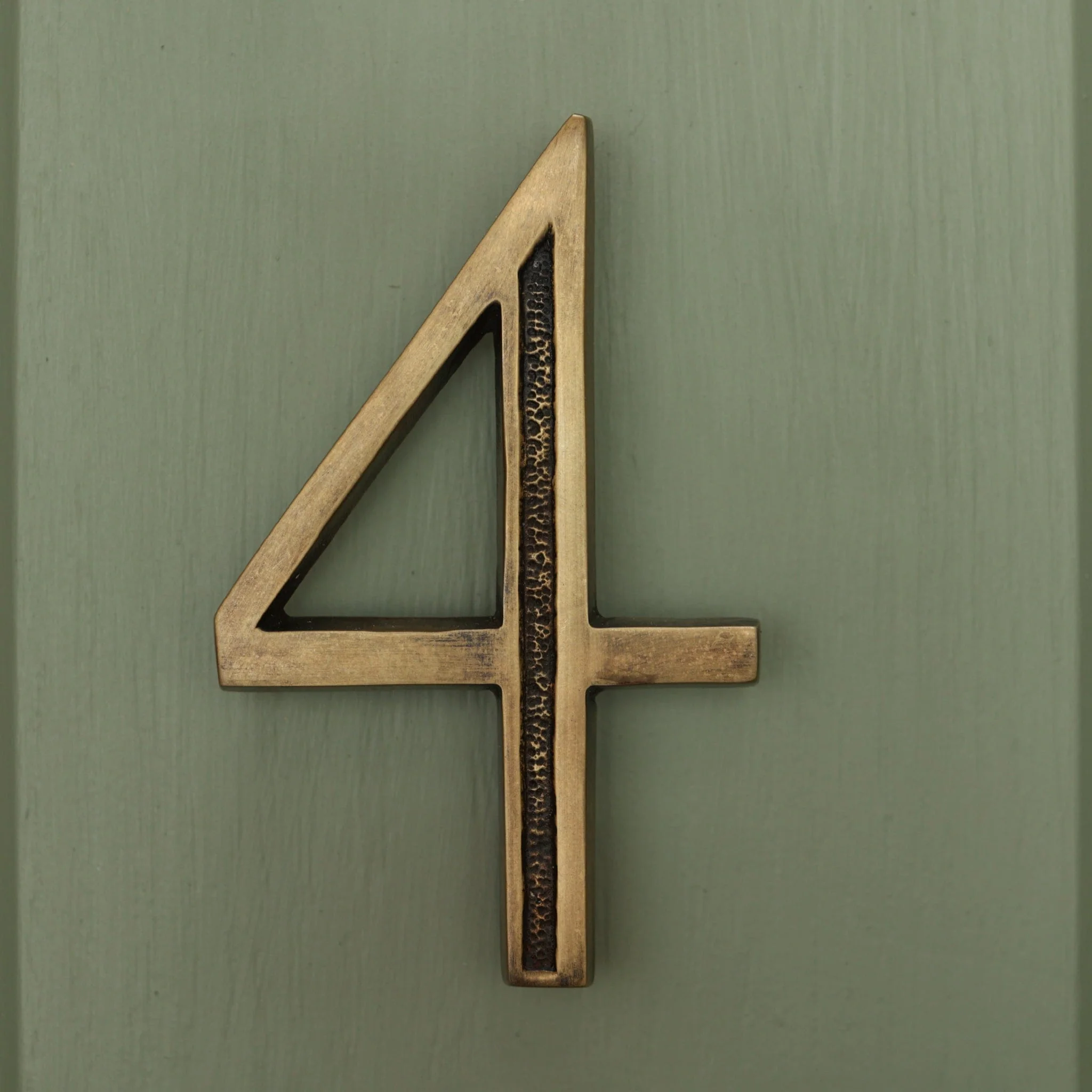 Premium Floating Engraved House Numbers in Heritage Finish 0-9 - Image 22