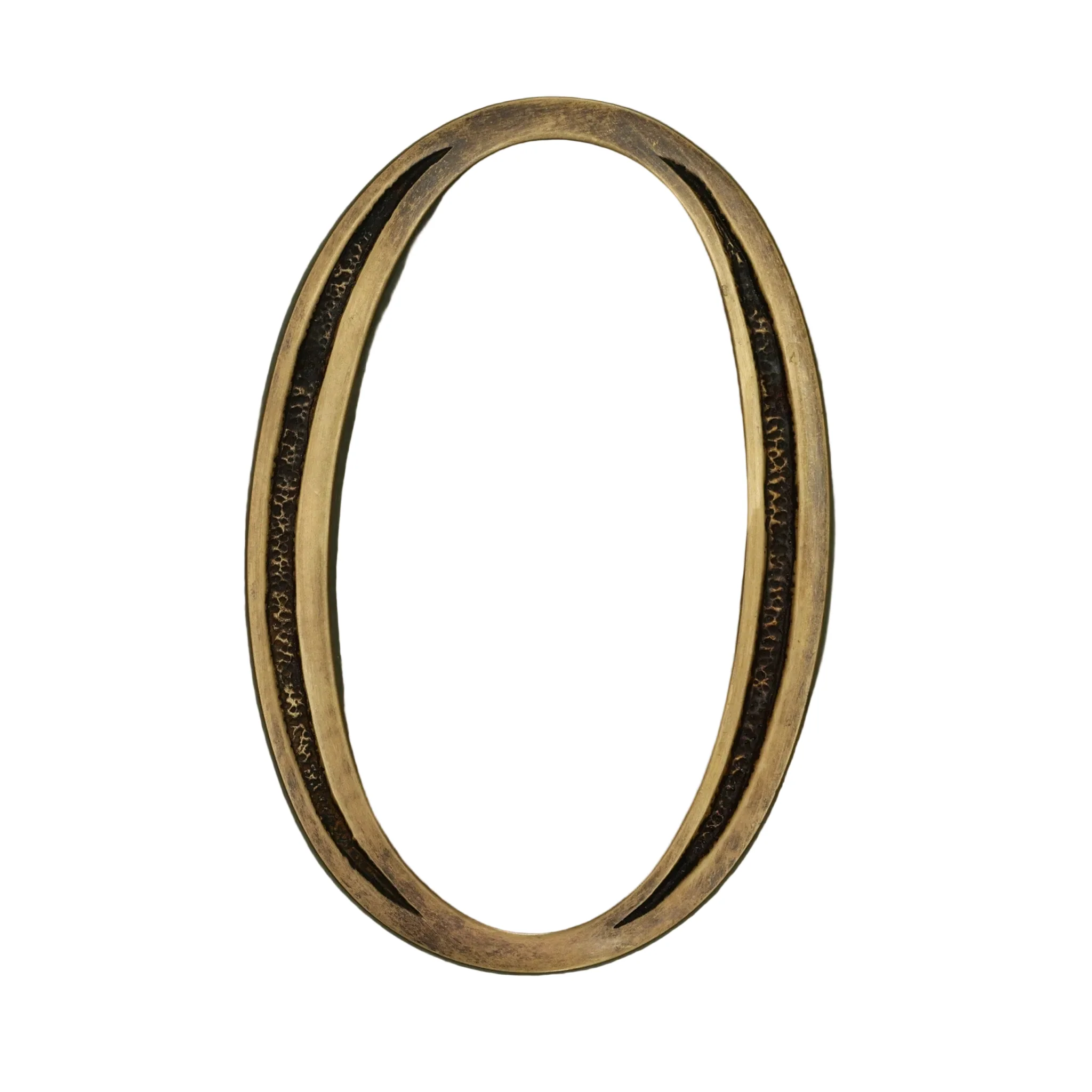 Premium Floating Engraved House Numbers in Heritage Finish 0-9 - Image 4