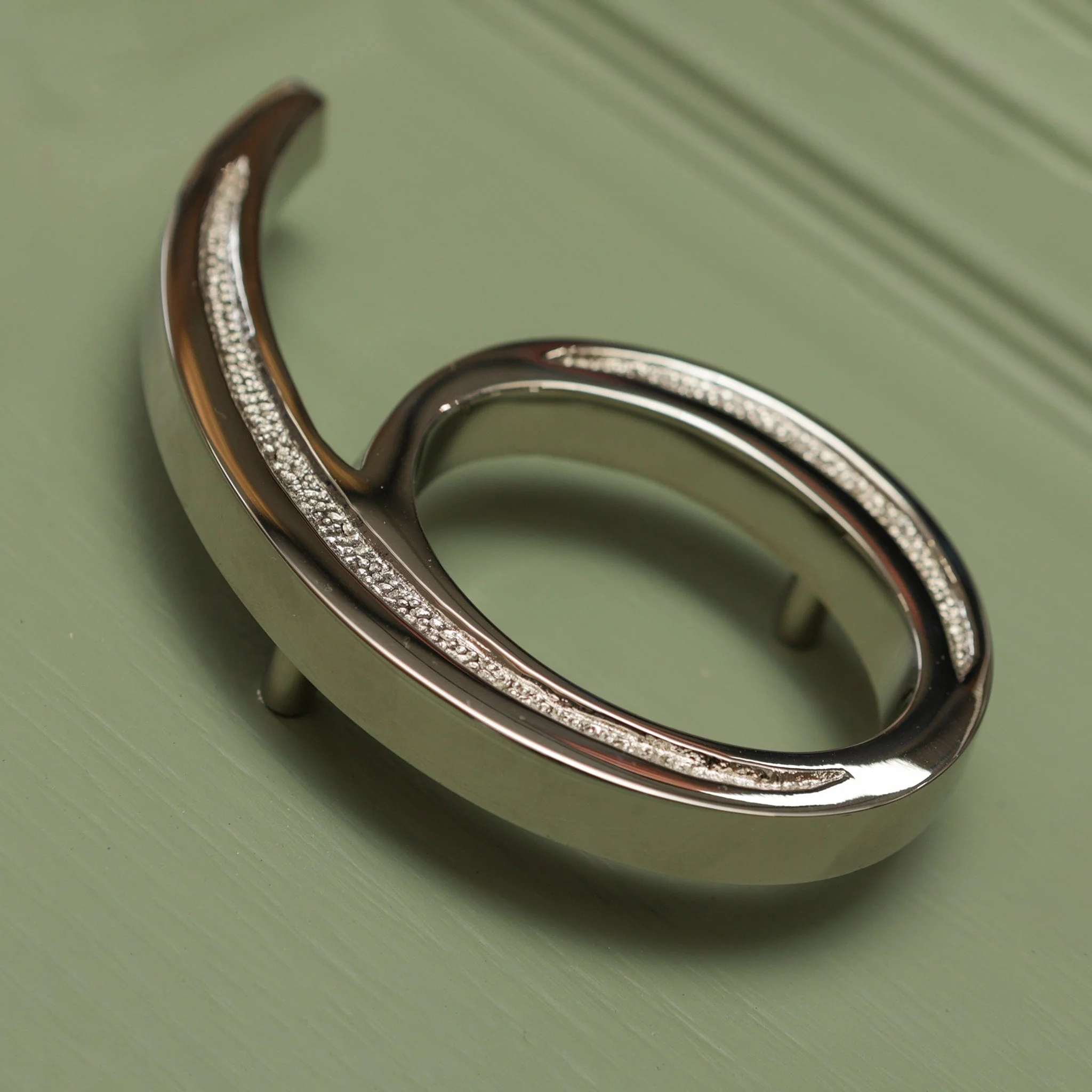 Premium Floating Engraved House Numbers in Nickel Finish 0-9 - Image 12