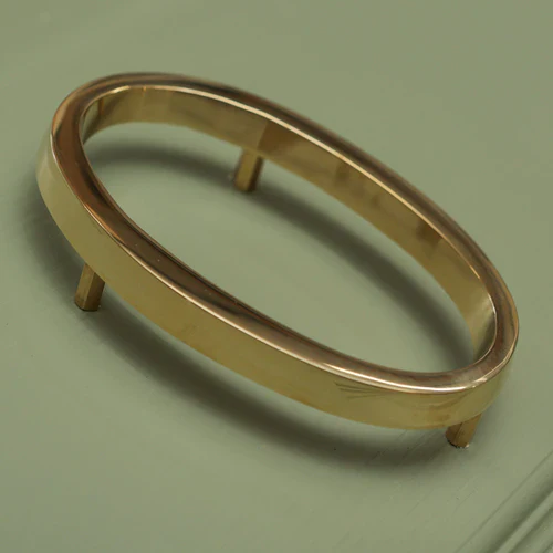 Premium Floating Plain House Numbers in Polished Brass Finish 0-9 - Image 22