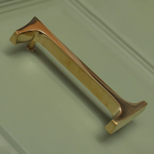 Premium Floating Plain House Numbers in Polished Brass Finish 0-9 - Image 23