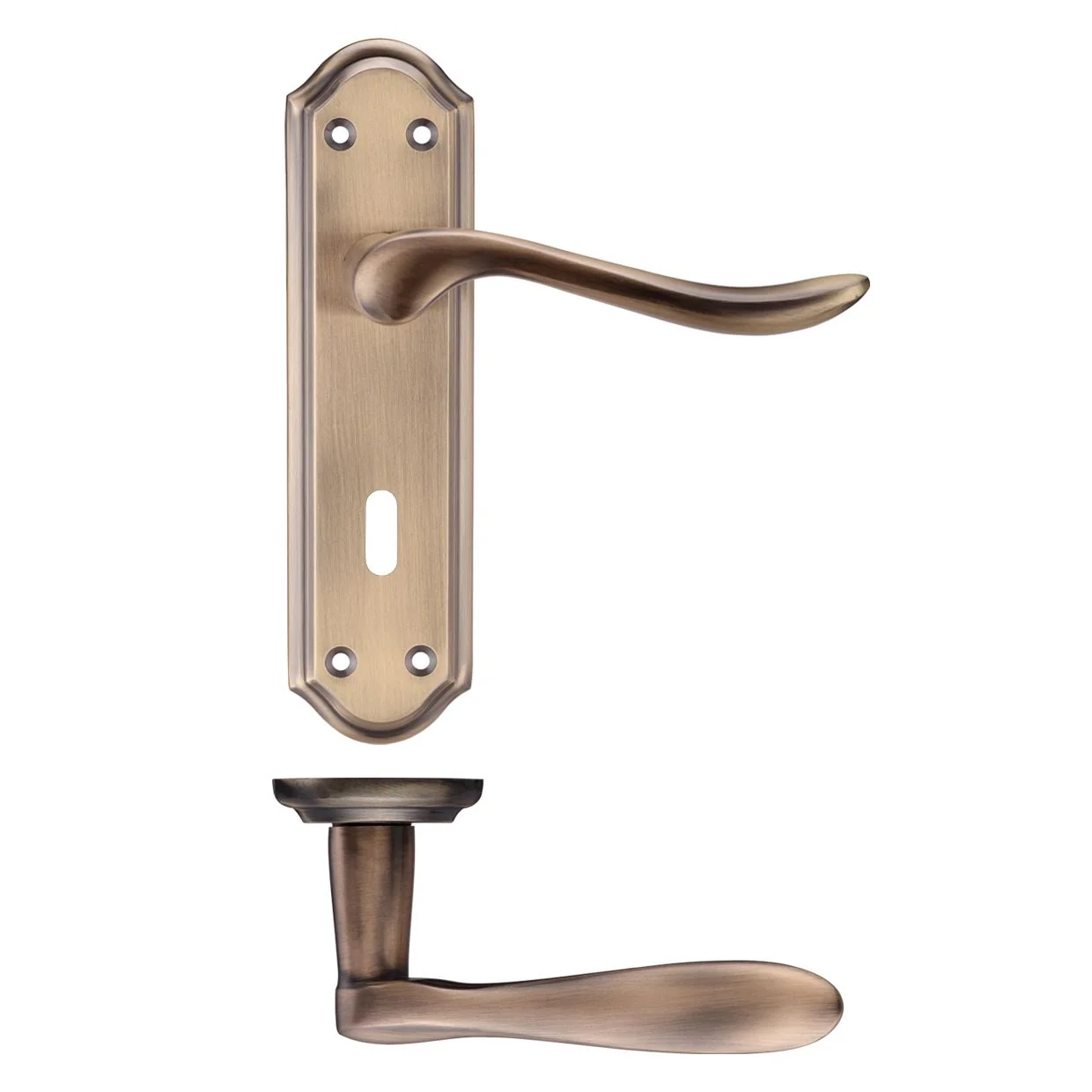 Project Lincoln Lever Handle on Backplate