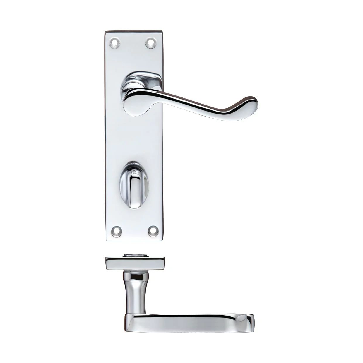 Project Victorian Scroll Lever on Backplate - 150mm x 40mm - Image 10