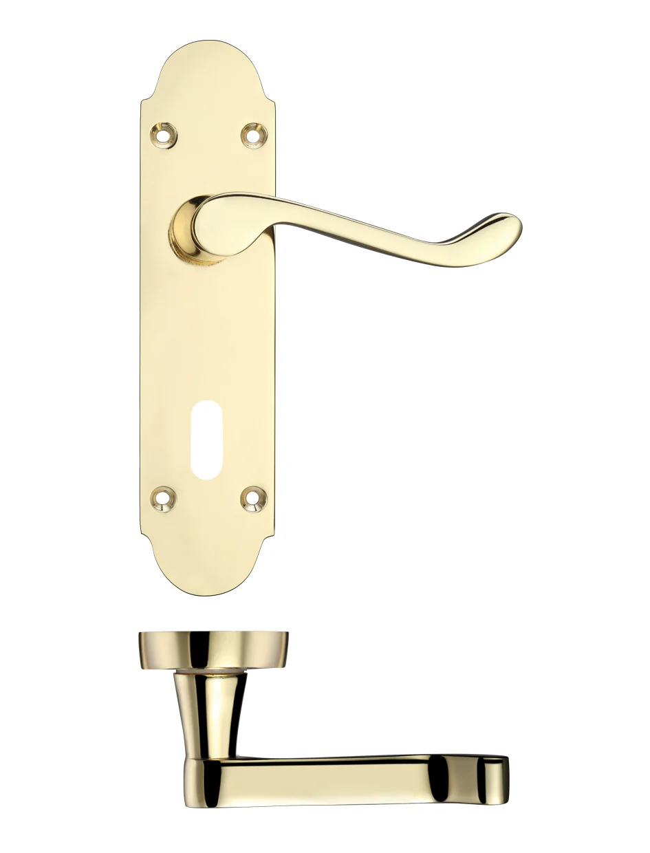 Project Oxford Lever on Backplate - 168mm x 42mm