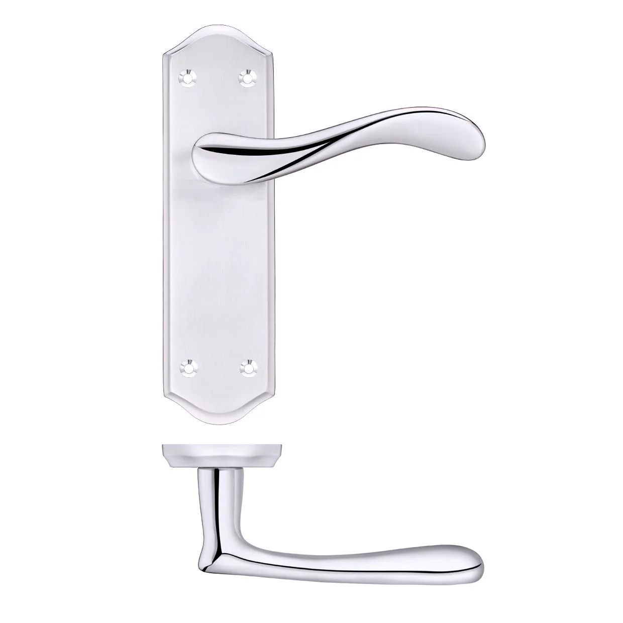 Project Asti Lever Handle on Backplate - Image 6