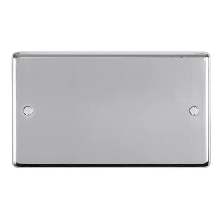 Stainless steel Double Blank Plate - Polished Stainless Steel - Image 2