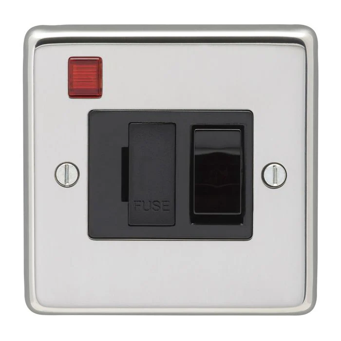 Stainless steel Switched Fuse Spur - Polished Stainless Steel - Image 2