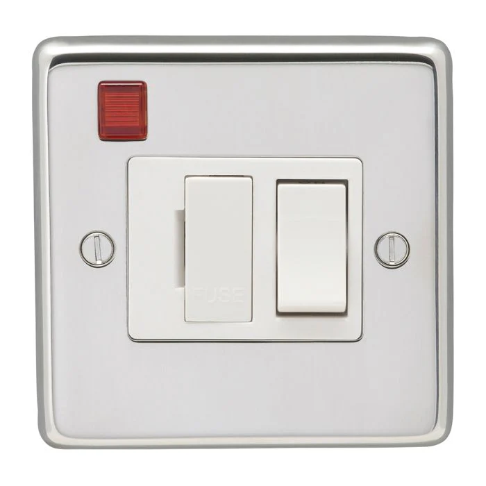 Stainless steel Switched Fuse Spur - Polished Stainless Steel - Image 2