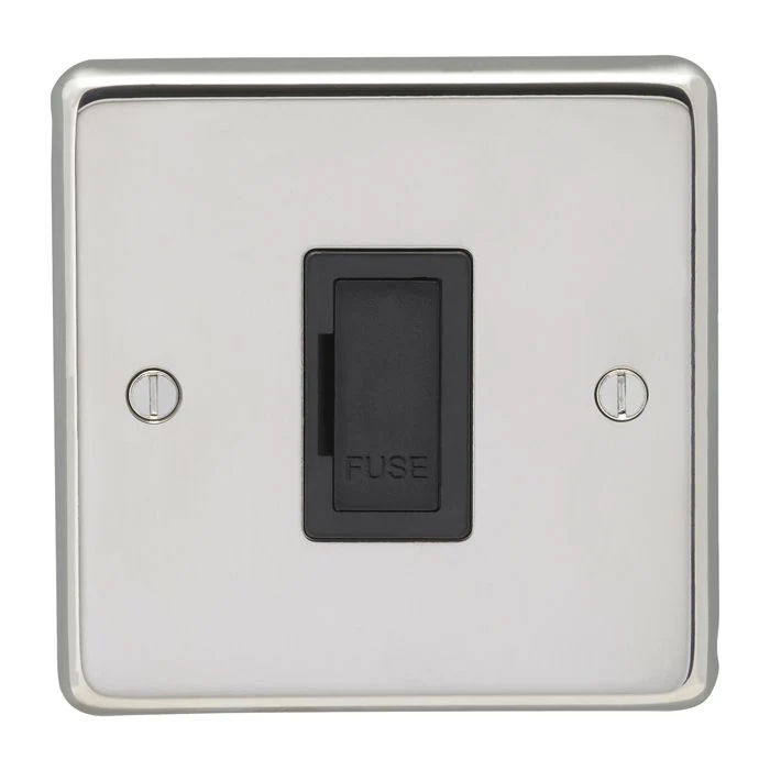 Stainless steel Unswitched Fuse Spur - Polished Stainless Steel - Image 2