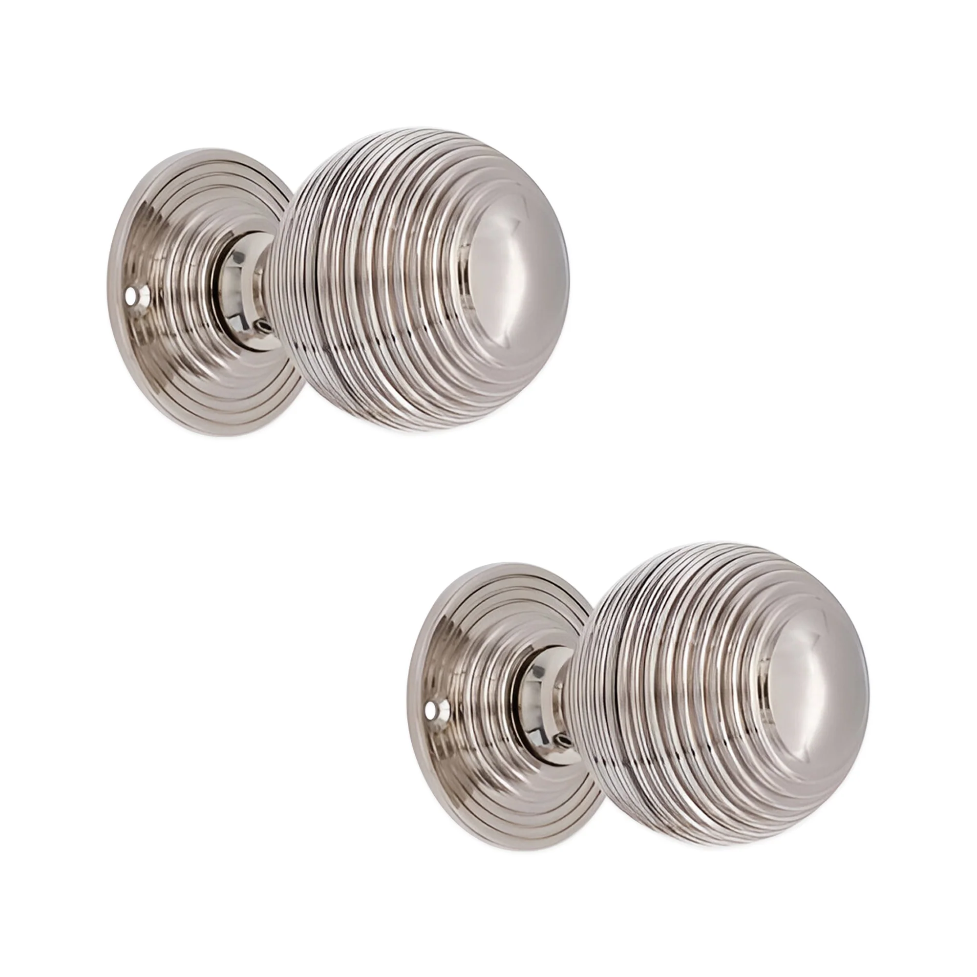 Reeded Door Knob 60mm – Mortice / Rim - Image 6