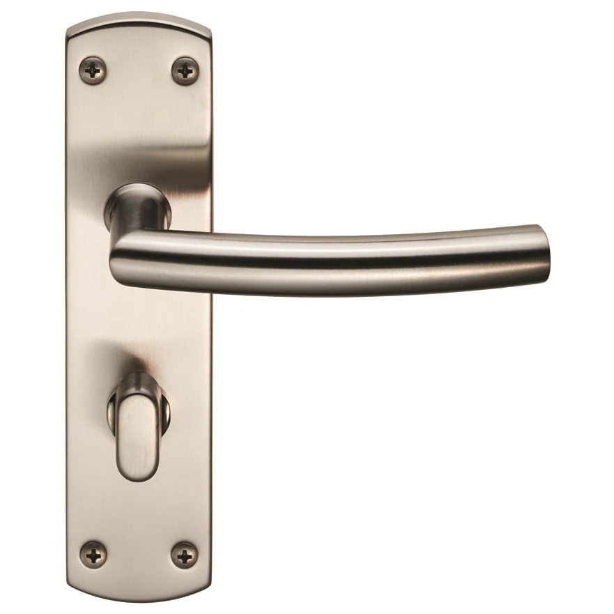 Residential Arched Lever on Backplate - Image 2