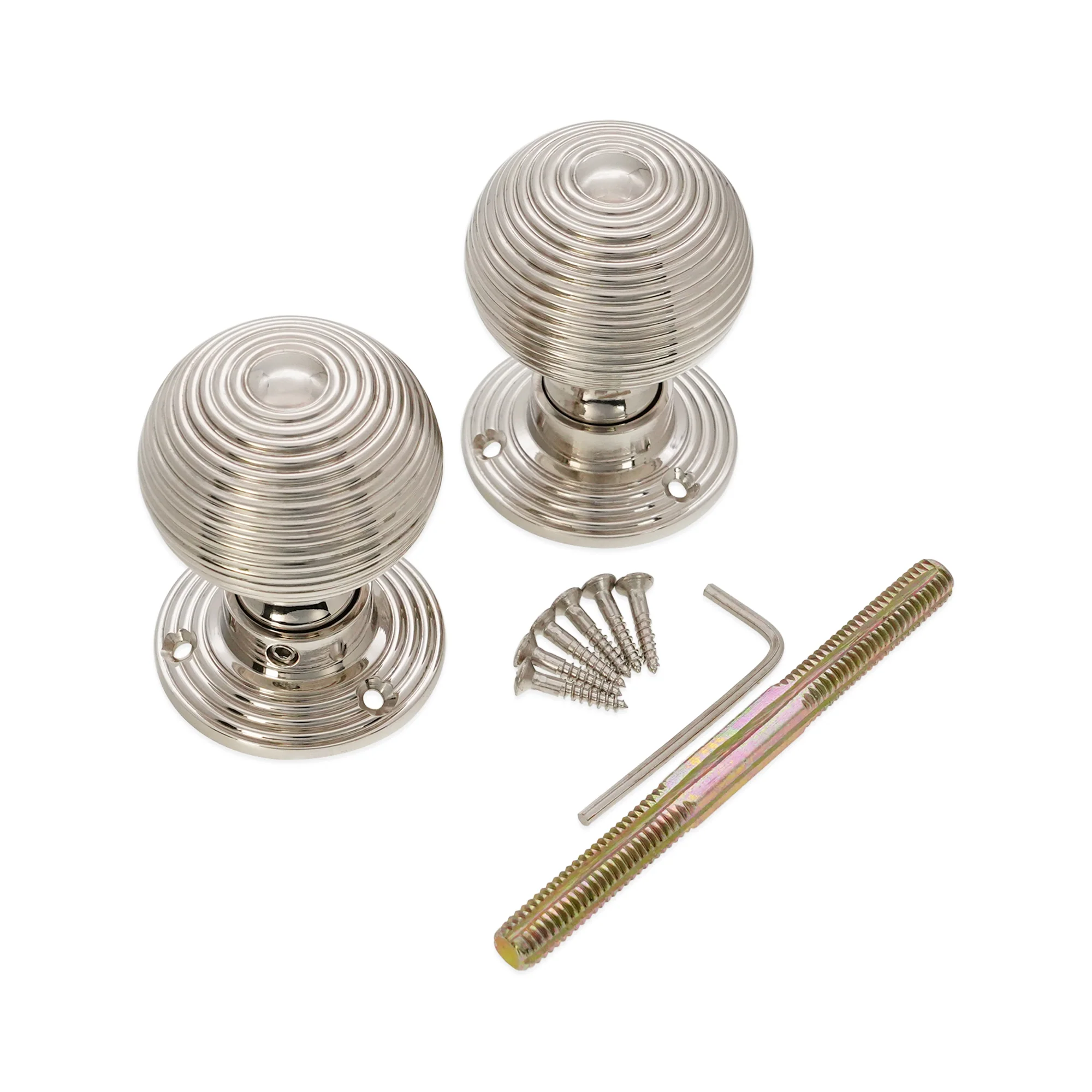 Ribbed Door Knob – Mortice / Rim - Image 8