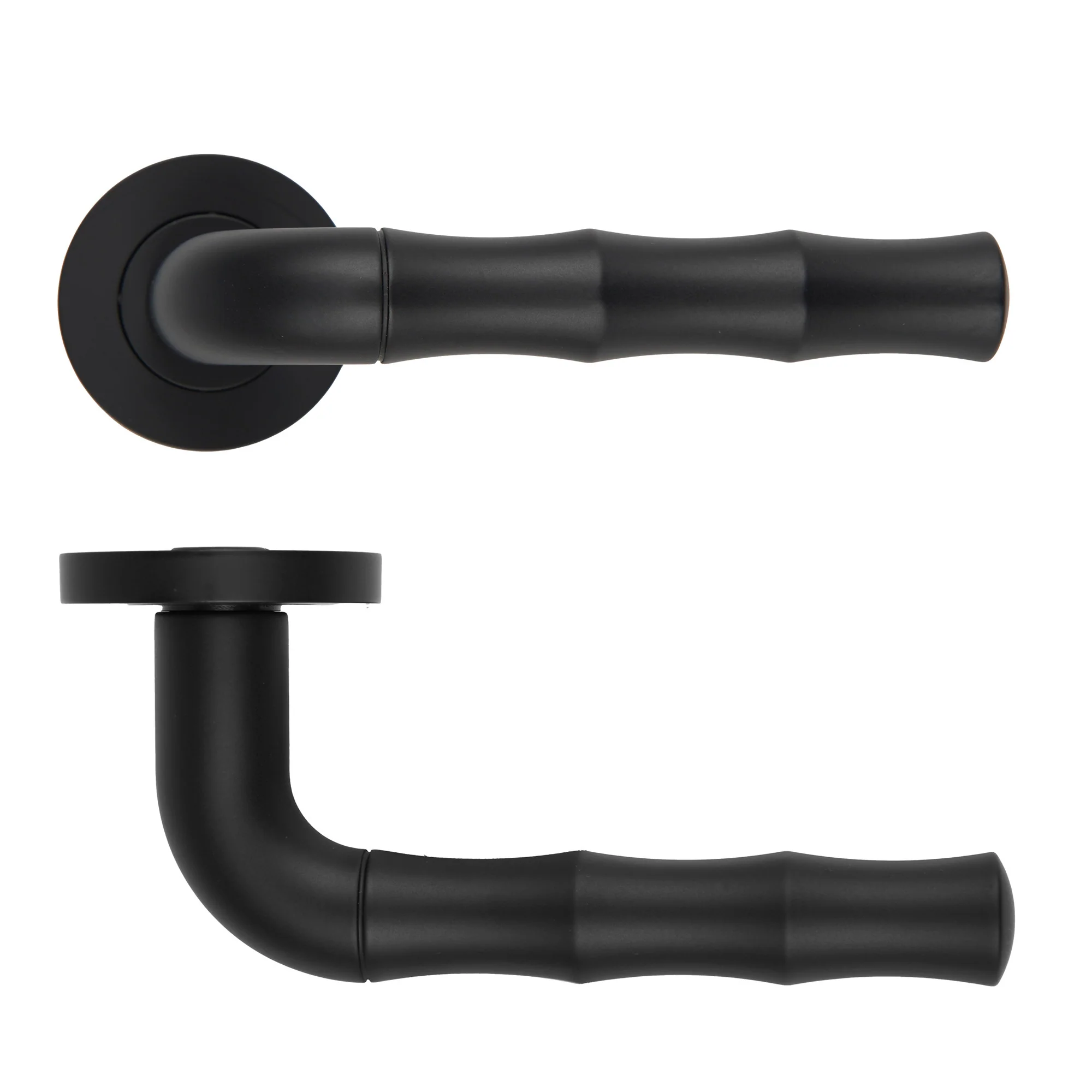 Vasco Lever Handle on Round Rose - Image 3