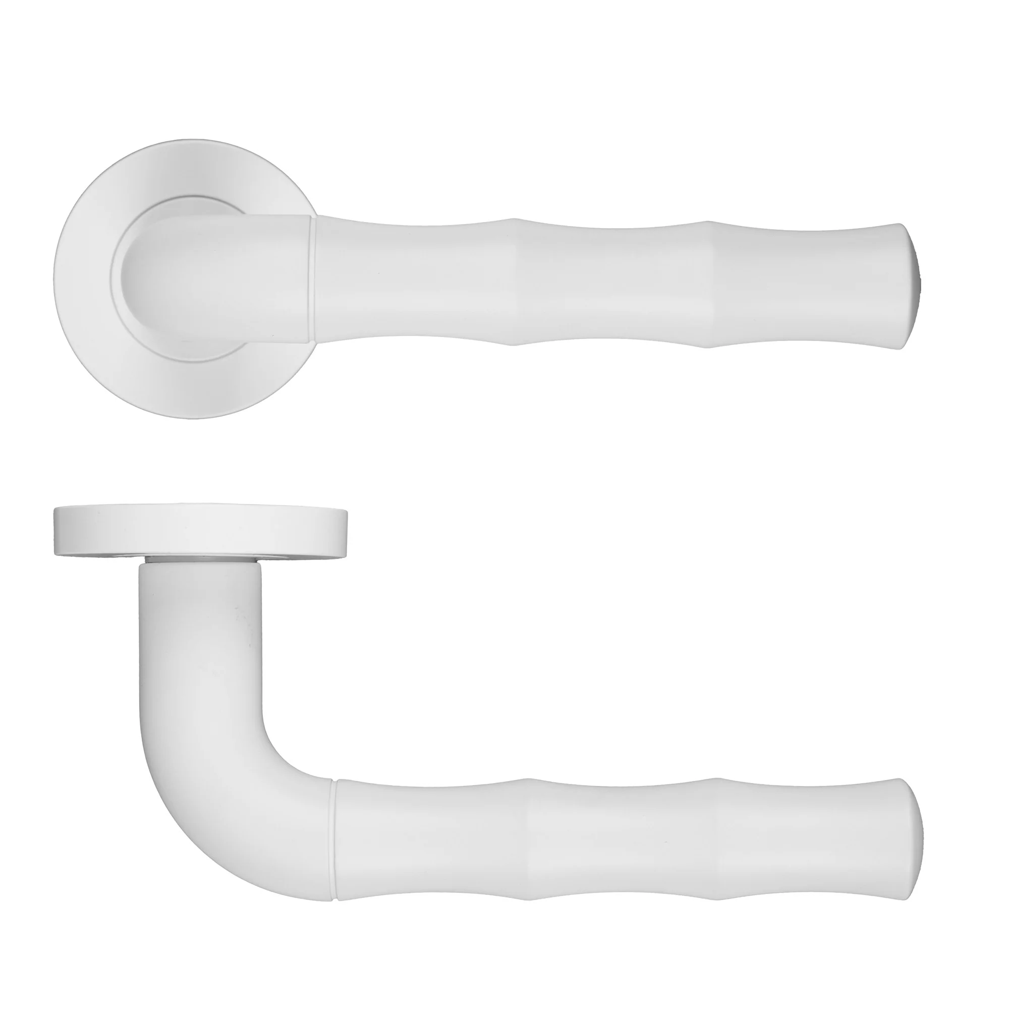 Vasco Lever Handle on Round Rose - Image 4