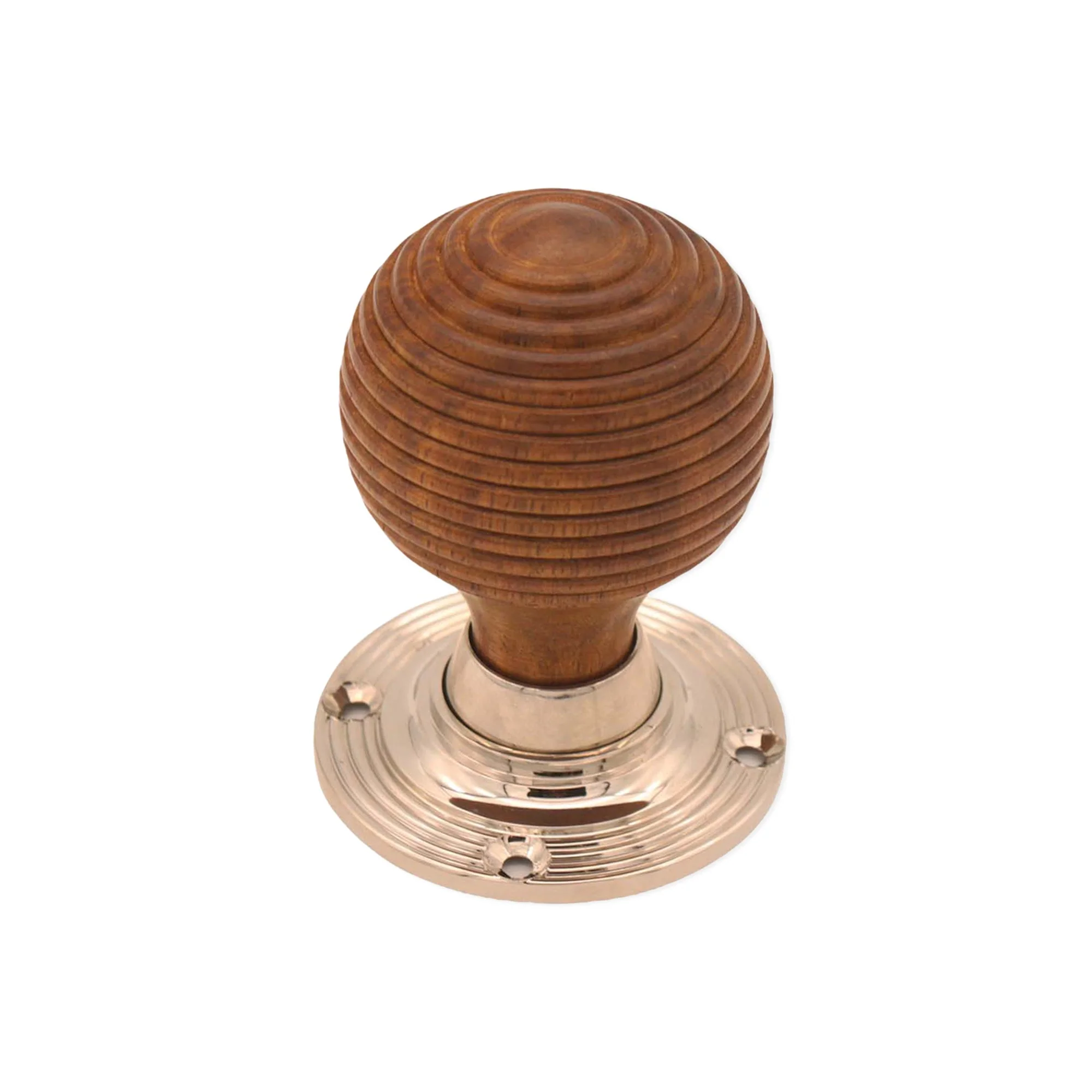 Rosewood Beehive Rim/Mortice Door Knob - Image 3