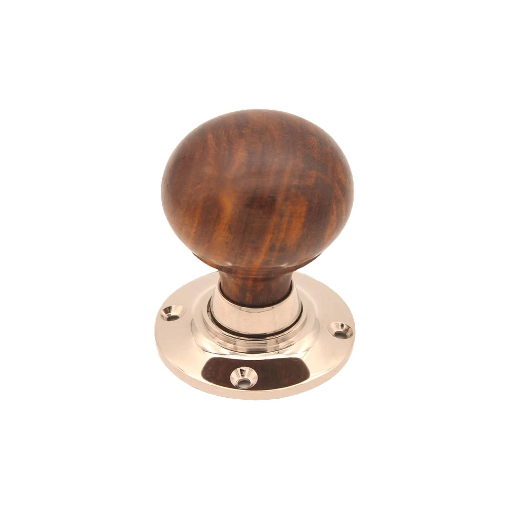 Rosewood Bun Rim/Mortice Door Knob - Image 3