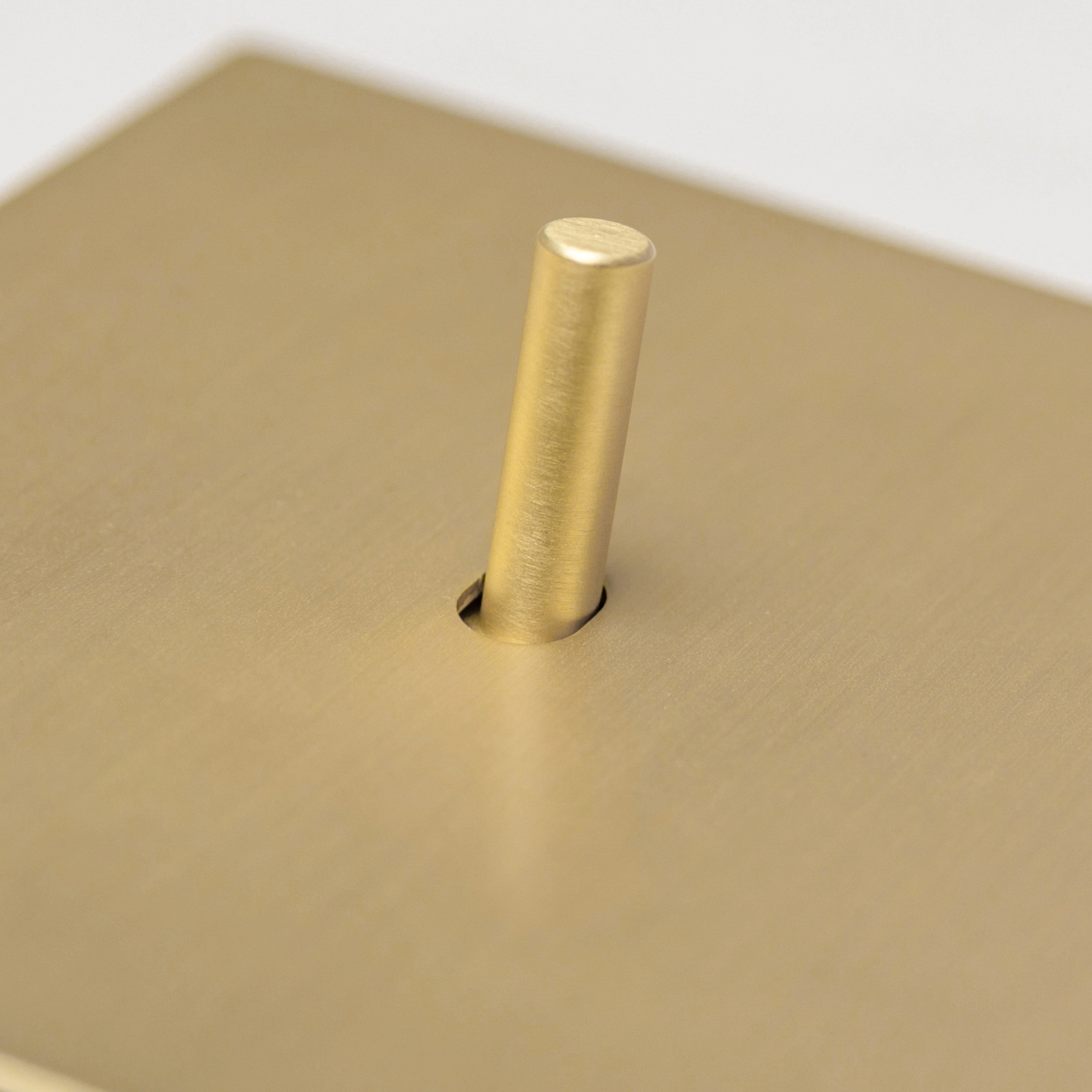 Satin Brass Switches and Sockets - J Series - Image 2