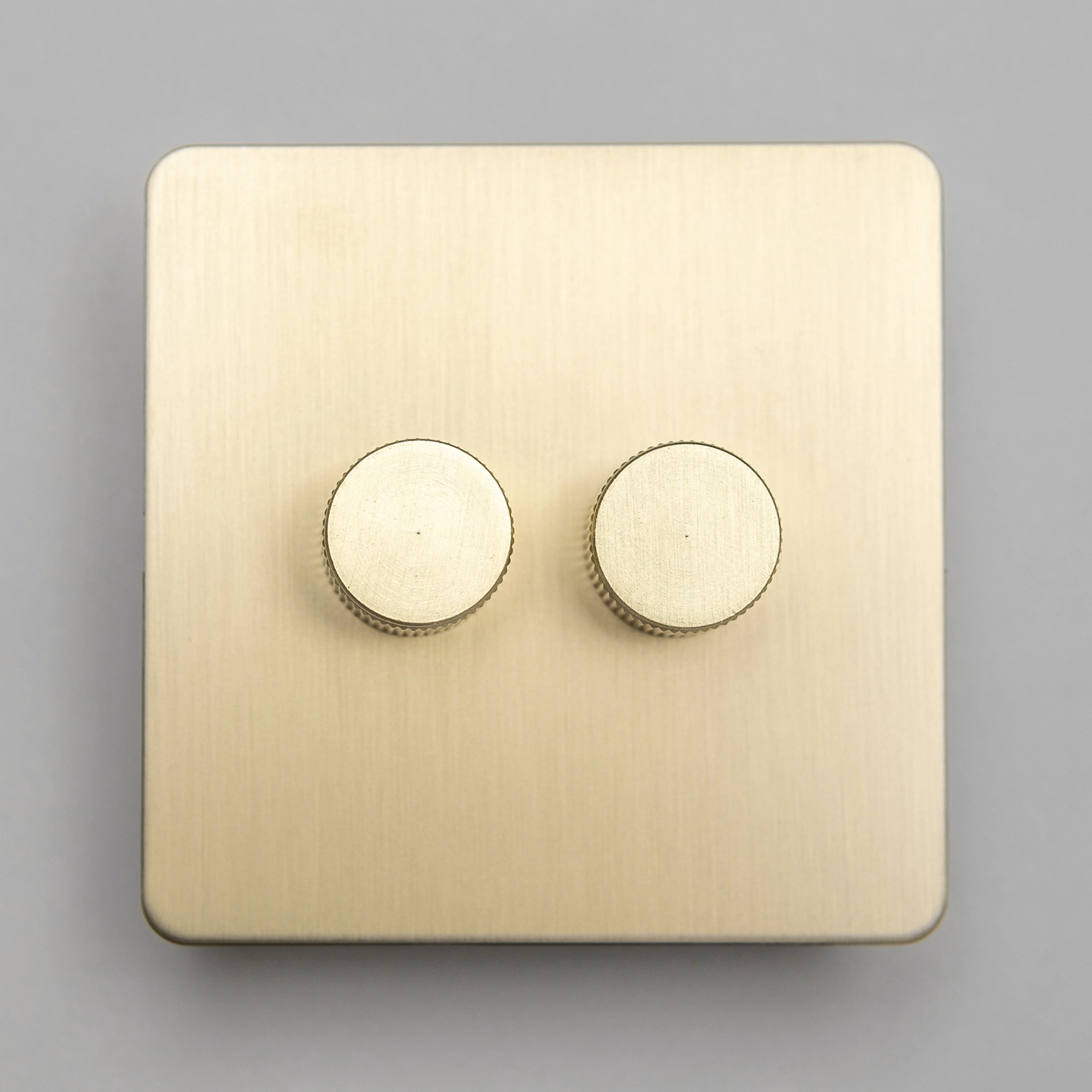 Satin Brass Switches and Sockets - J Series - Image 20