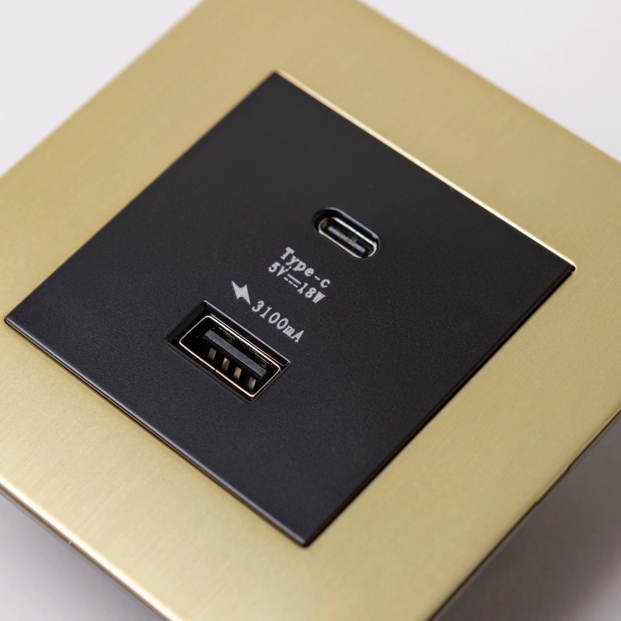 Satin Brass Switches and Sockets - J Series - Image 28