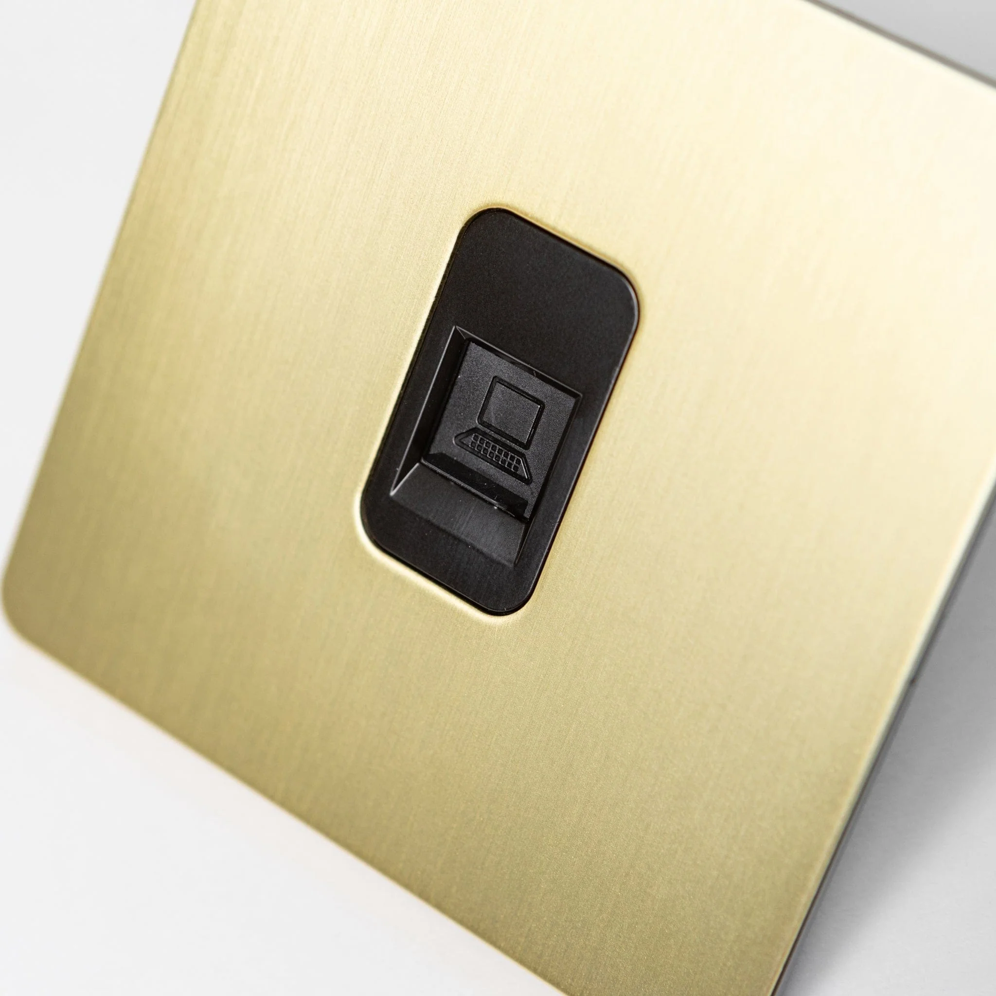 Satin Brass Switches and Sockets - J Series - Image 40