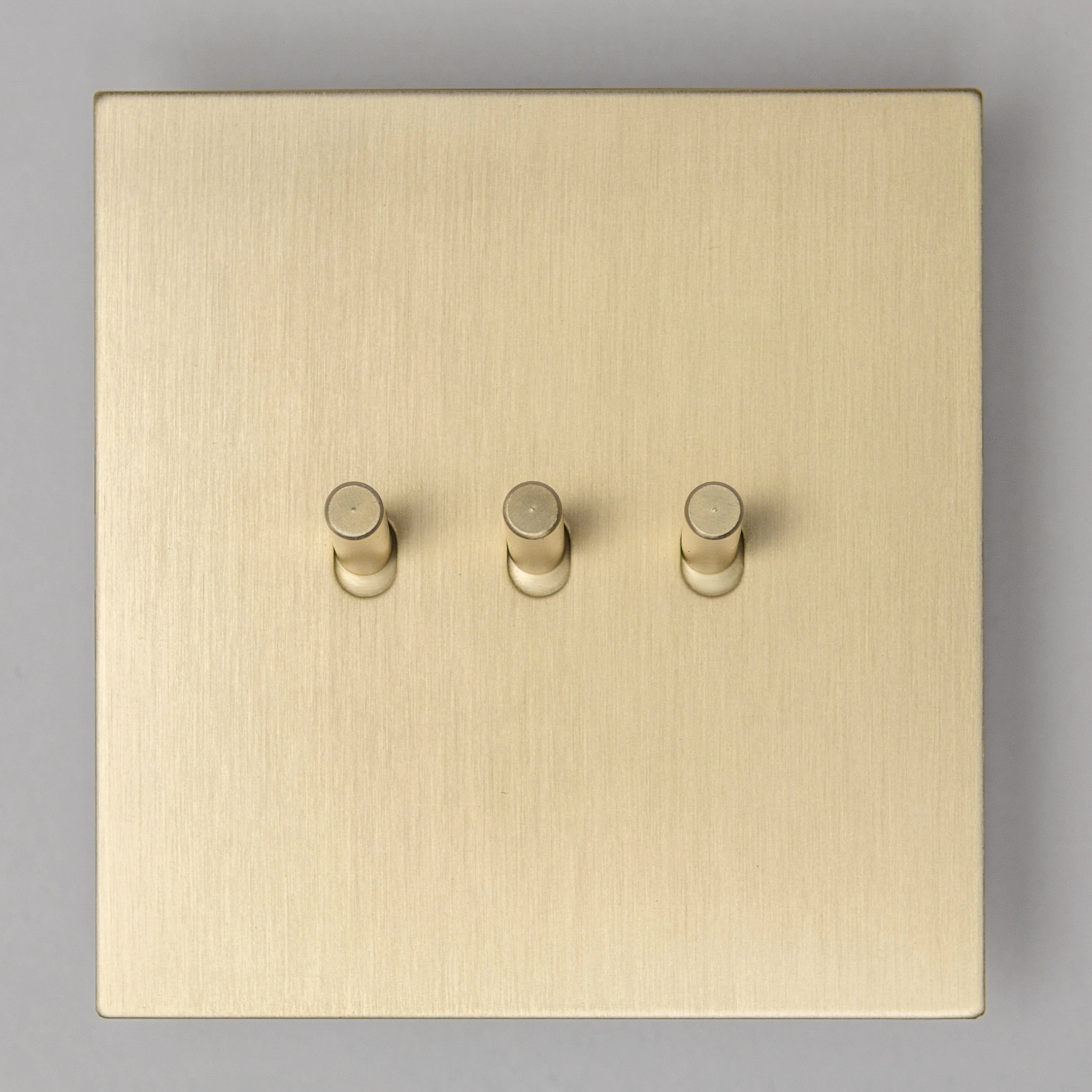 Satin Brass Switches and Sockets - J Series - Image 8