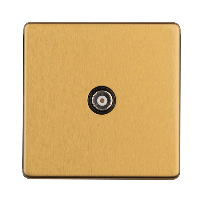 Stainless steel Tv - Satin Brass - Image 2