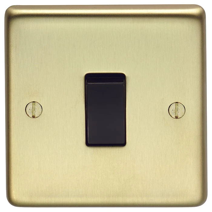 Stainless steel 20Amp Switch - Polished Stainless Steel