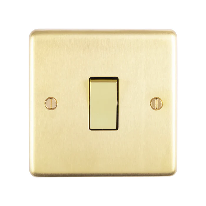 Stainless steel Intermediate Switch - Satin Brass - Image 2