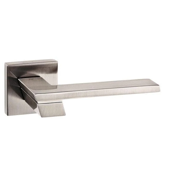 Senza Pari Giovanni Designer Lever on Flush Square Rose