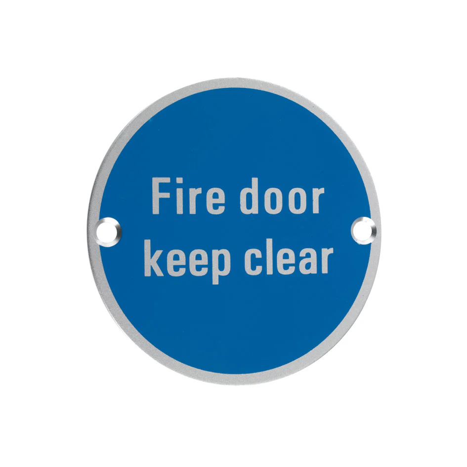 Signage - Fire Door Keep Clear - Image 2
