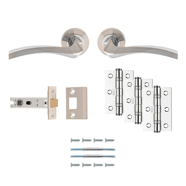 Carlisle Brass Sines Door Handle Pack — Lever, Latch & Hinges (5 Finishes) - Image 3