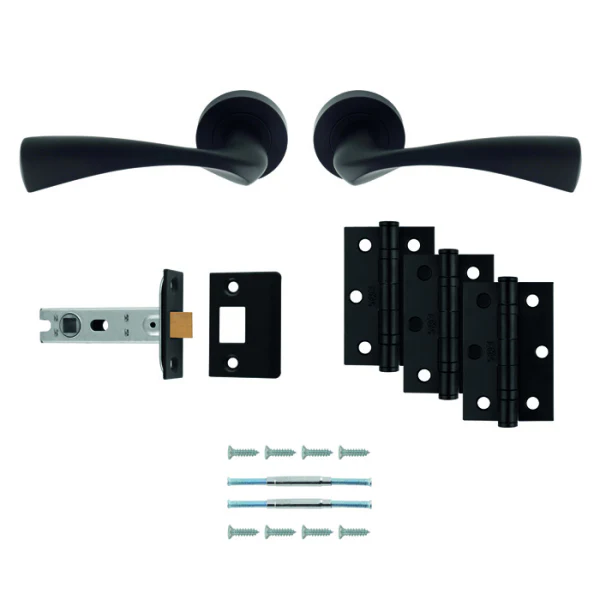 Carlisle Brass Sintra Door Handle Pack — Lever, Latch & Hinges (5 Finishes) - Image 4