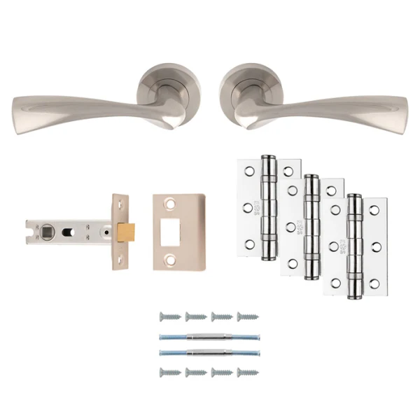 Carlisle Brass Sintra Door Handle Pack — Lever, Latch & Hinges (5 Finishes) - Image 5