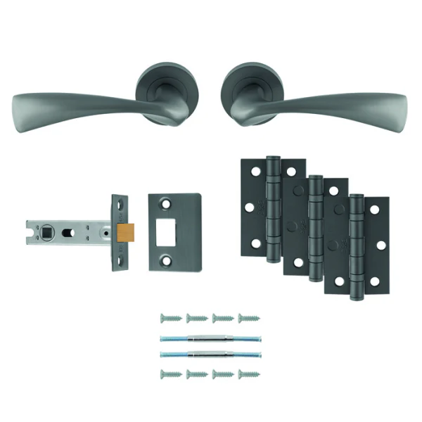 Carlisle Brass Sintra Door Handle Pack — Lever, Latch & Hinges (5 Finishes) - Image 6