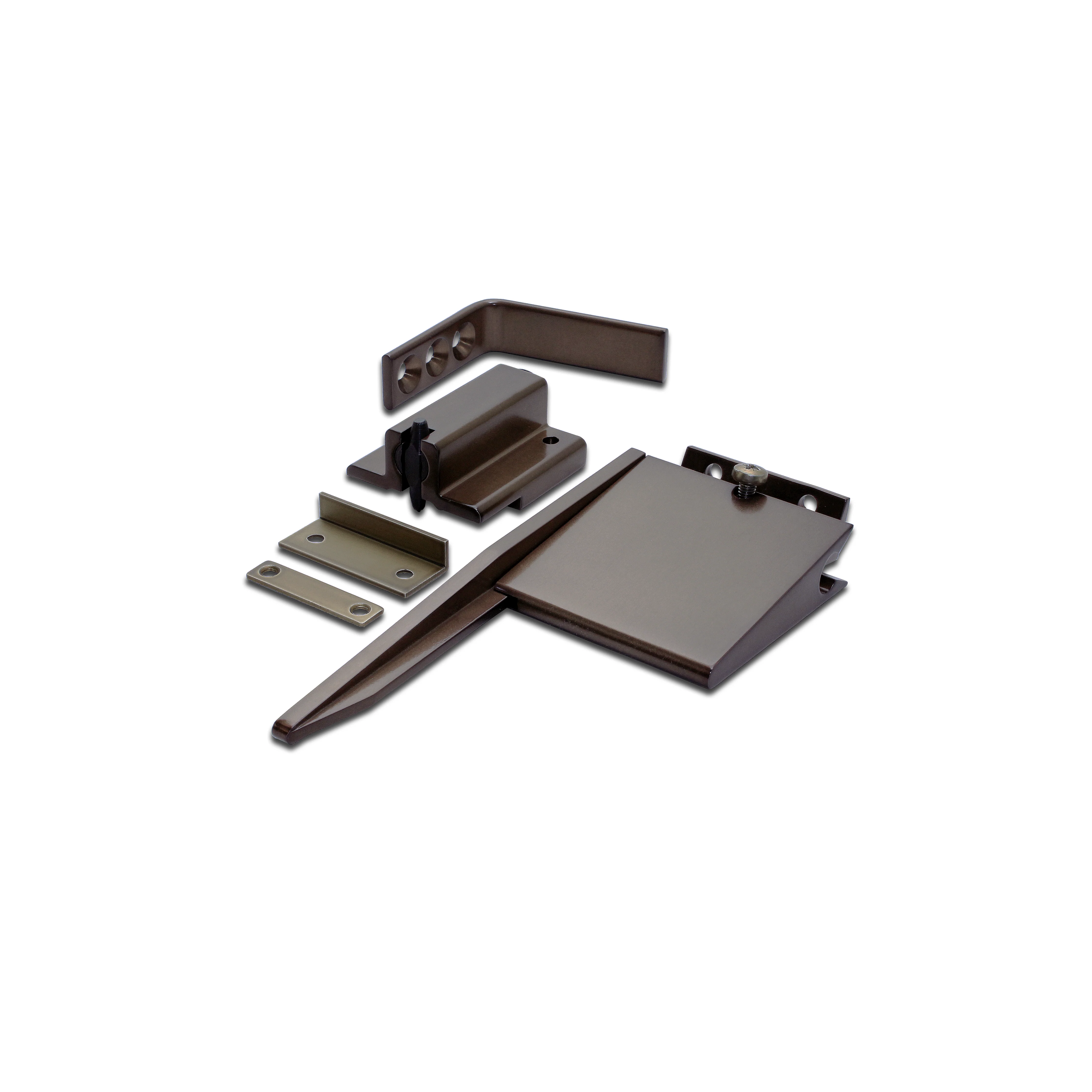 Size 3-6 Double Rebated Door Selector - Complete with 102mm Arm, Standard Rebate Catch - Image 4