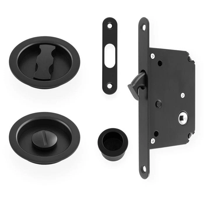 Sliding Door Lock Set - Radius - Image 2