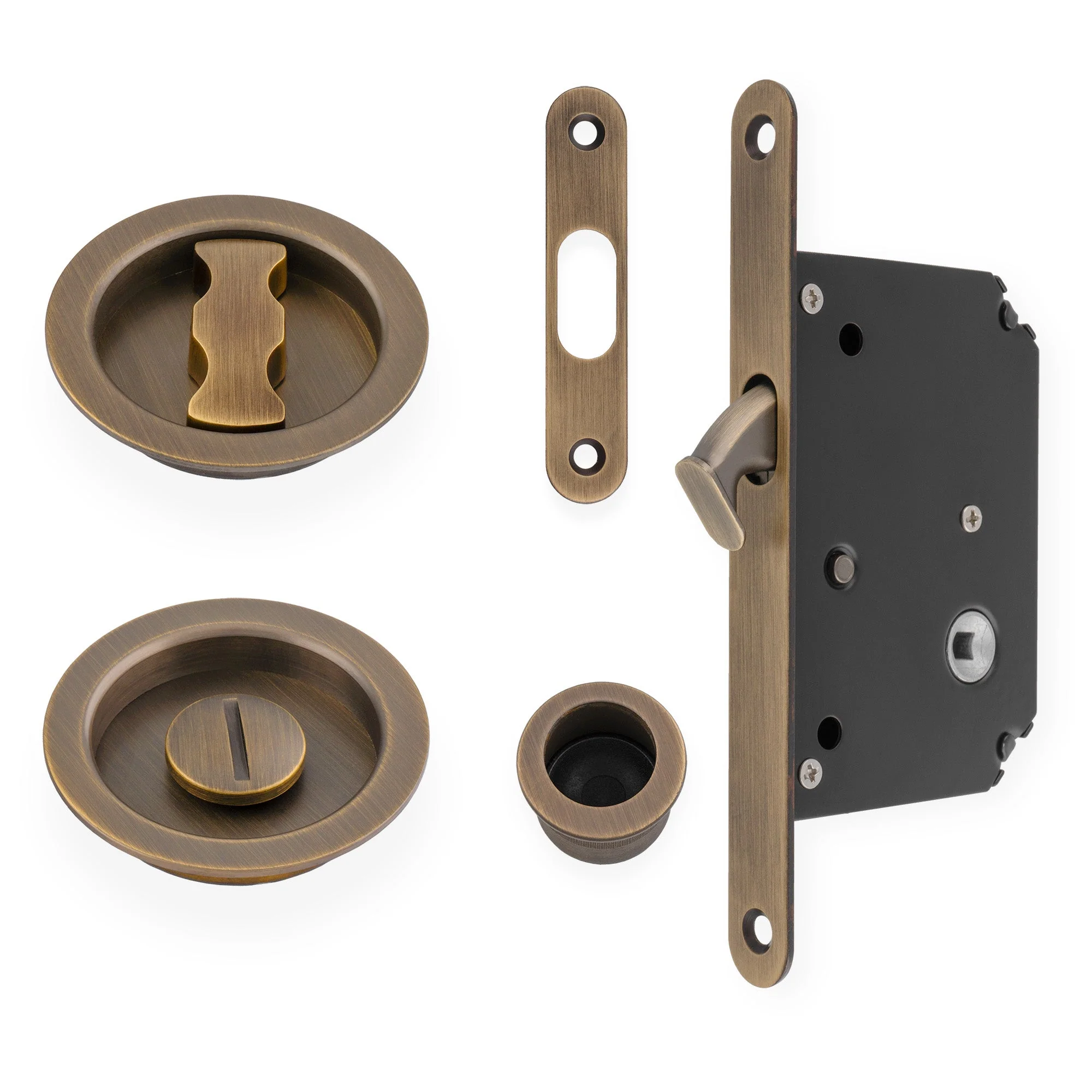 Sliding Door Lock Set - Radius - Image 9
