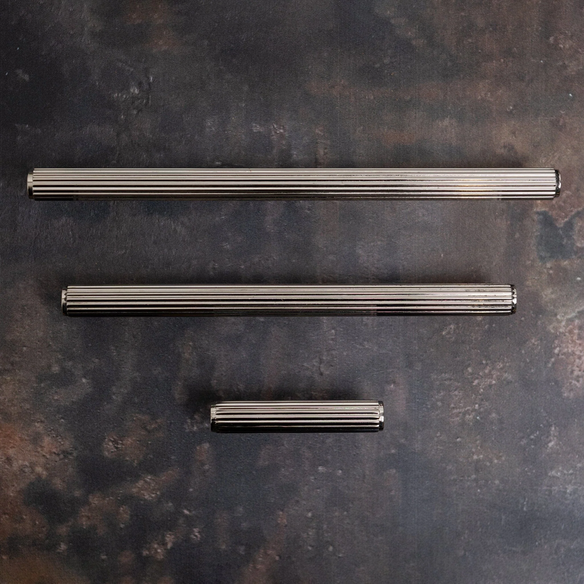 Brass Bee Knurled Cabinet-Handle Backplate — 160mm Polished Nickel (Spare/Accessory) - Image 10